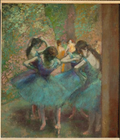Blaue Tänzerinnen von Edgar Degas