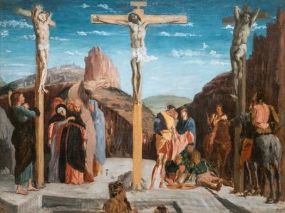 Kalvarienberg (Kopie nach Andrea Mantegna) von Edgar Degas