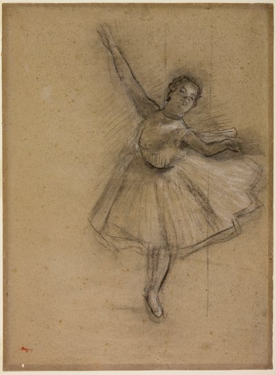 Tänzerin dreht sich von Edgar Degas