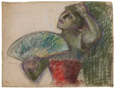 Tänzerin mit einem Fächer; Danseuse à l