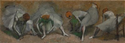 Fries der Tänzer von Edgar Degas
