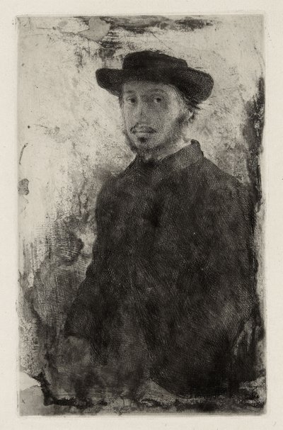 Selbstporträt von Edgar Degas