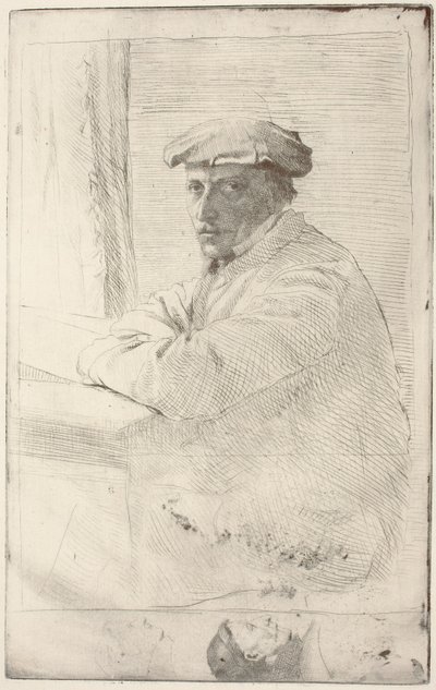 Der Graveur Joseph Tourny von Edgar Degas