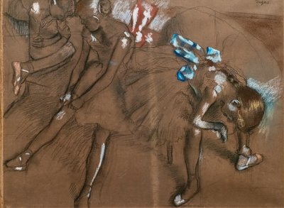 Drei Tänzerinnen von Edgar Degas