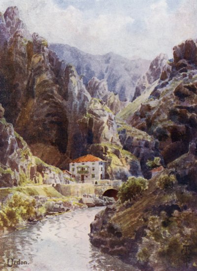 Nordspanien: Die Deva-Schlucht, Urdon von Edgar T. A. Wigram