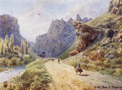 Nordspanien: Die Schlucht von Pancorvo von Edgar T. A. Wigram