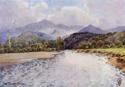 Nordspanien: Das Sella-Tal, Unterhalb von Arriondas von Edgar T. A. Wigram