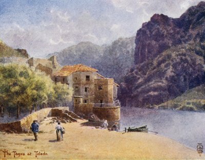 Nordspanien: Toledo, Die Schlucht des Tajo von Edgar T. A. Wigram