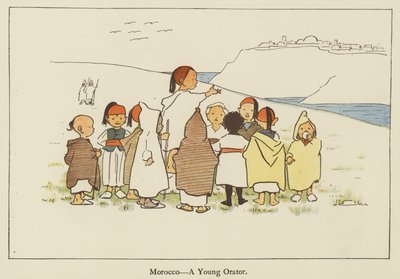 Marokko, ein junger Redner von Edith Farmiloe
