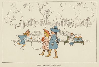 Paris, Zierlichkeit im Park von Edith Farmiloe