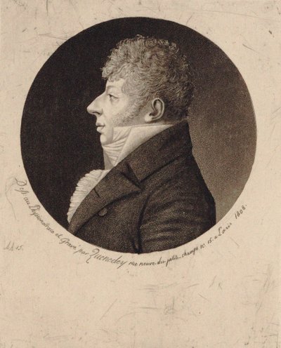 Porträt des Geigers und Komponisten Jean Nicolas Auguste Kreutzer 1778-1832, 1808 von Edme Quenedey