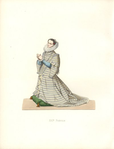 Erzherzogin Isabel Clara Eugenia (1566-1633) von Edmond Lechevallier Chevignard