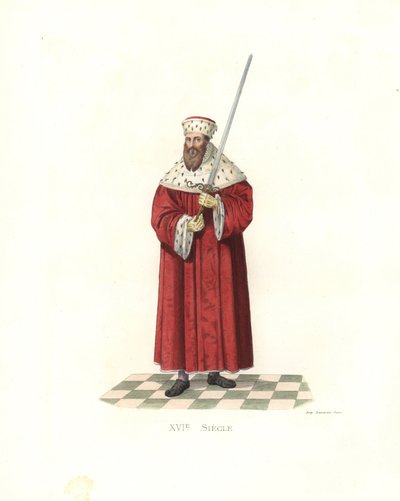 Moritz der Tapfere, Kurfürst von Sachsen von Edmond Lechevallier Chevignard