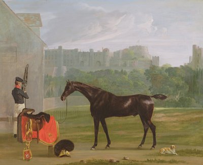 Vor dem Wachhaus in Windsor von Edmund Bristow