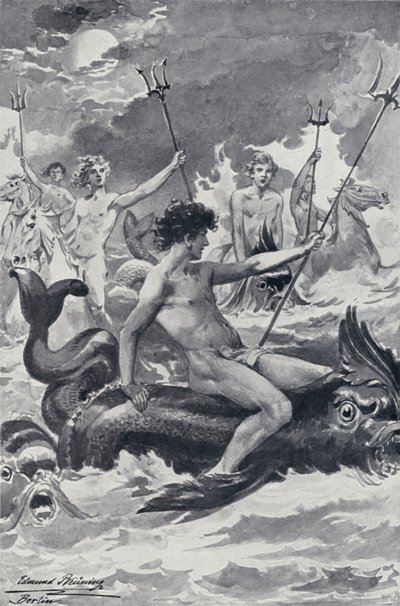 Illustration zu Goethes Faust von Edmund Bruning