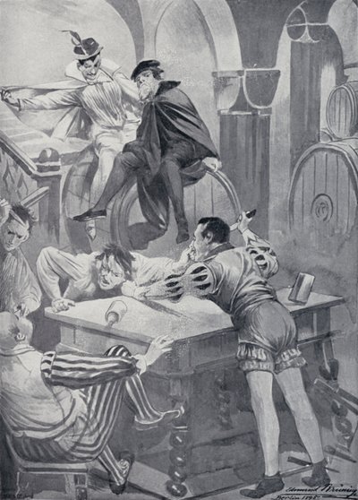 Illustration zu Goethes Faust von Edmund Bruning