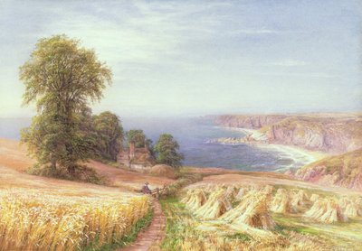 Erntezeit am Meer von Edmund George Warren
