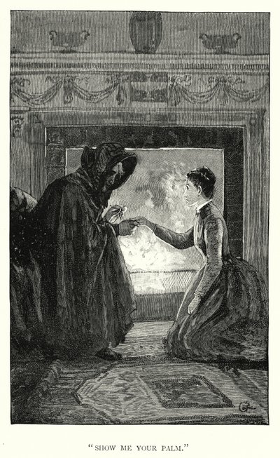 Illustration für Jane Eyre von Charlotte Bronte von Edmund Henry Garrett