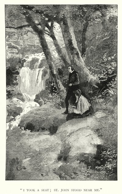 Illustration für Jane Eyre von Charlotte Bronte von Edmund Henry Garrett