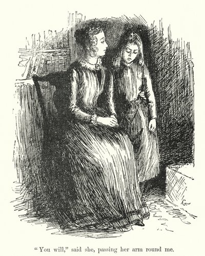 Illustration für Jane Eyre von Charlotte Bronte von Edmund Henry Garrett