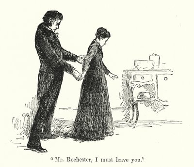 Illustration für Jane Eyre von Charlotte Bronte von Edmund Henry Garrett
