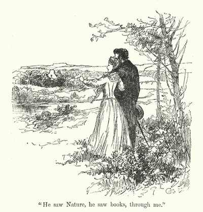 Illustration für Jane Eyre von Charlotte Bronte von Edmund Henry Garrett