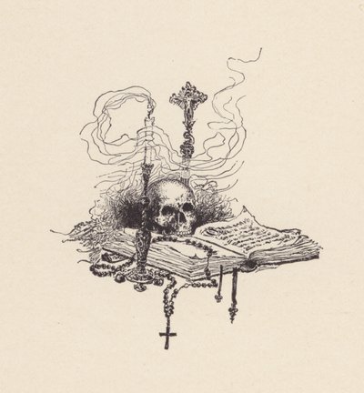Illustration zu Die Nacht von St. Agnes von John Keats von Edmund Henry Garrett