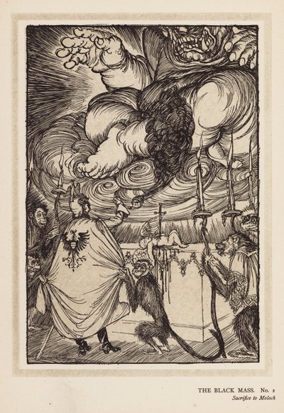 Der Kranz des Kaisers: Die Schwarze Messe von Edmund Joseph (after) Sullivan