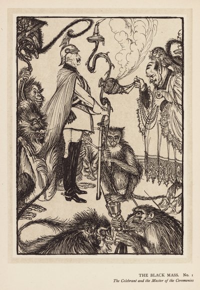 Der Kranz des Kaisers: Die Schwarze Messe von Edmund Joseph (after) Sullivan