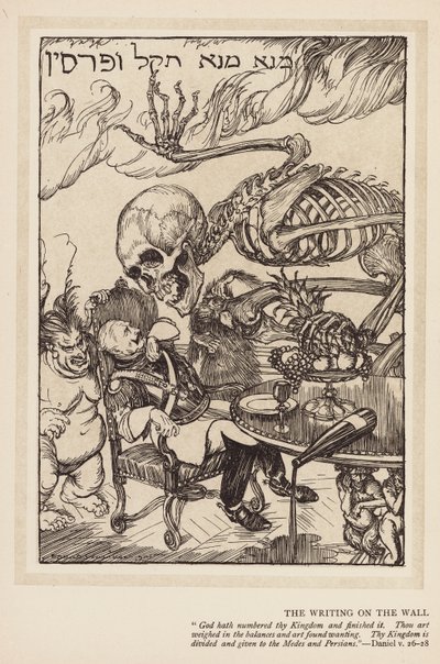 Des Kaisers Kranz: Die Schrift an der Wand von Edmund Joseph (after) Sullivan