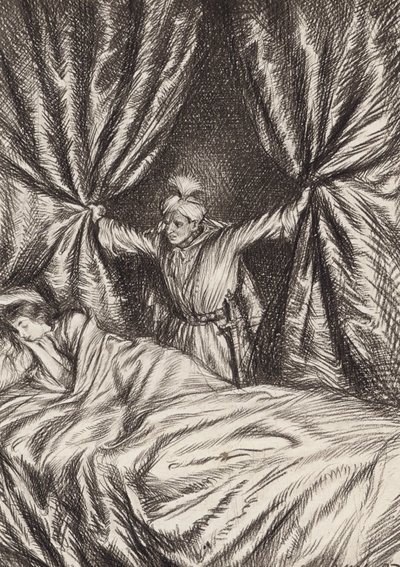 William Shakespeare: Die Tragödie von Othello, der Mohr von Venedig, Akt V, Szene 2 von Edmund Joseph (after) Sullivan