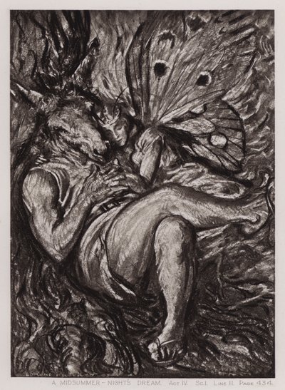 Ein Sommernachtstraum, Akt IV, Szene I von Edmund Joseph Sullivan