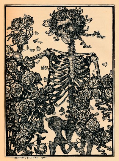 Illustration für Das Rubaiyat von Omar Khayyam von Edmund Joseph Sullivan
