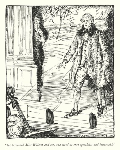 Illustration für Der Pfarrer von Wakefield von Oliver Goldsmith von Edmund Joseph Sullivan