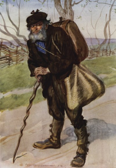 Einmal sah ich ihn mitten auf einer staubigen Straße stehen von Edmund Joseph Sullivan