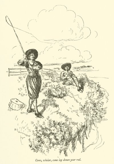Komm, Schüler, leg deine Rute nieder von Edmund Joseph after Sullivan