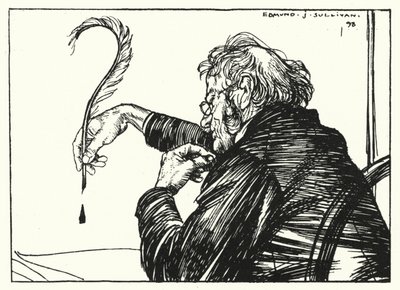 Illustration für Sartor Resartus von Edmund Joseph after Sullivan