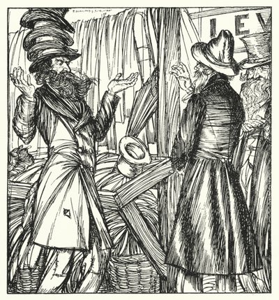 Illustration für Sartor Resartus von Edmund Joseph after Sullivan