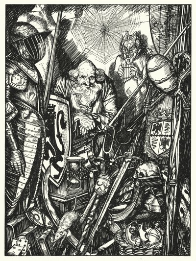 Illustration für Sartor Resartus von Edmund Joseph after Sullivan