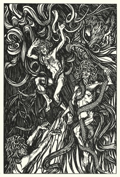 Illustration für Sartor Resartus von Edmund Joseph after Sullivan