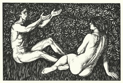 Illustration für Sartor Resartus von Edmund Joseph after Sullivan