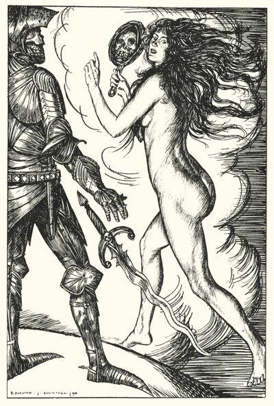 Illustration für Sartor Resartus von Edmund Joseph after Sullivan
