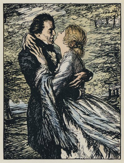 Illustration für Tennysons Maud von Edmund Joseph after Sullivan