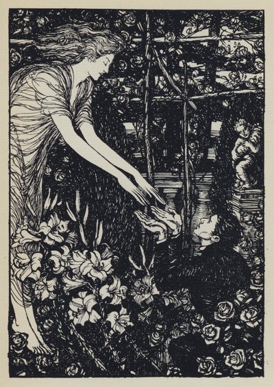 Illustration für Tennysons Maud von Edmund Joseph after Sullivan