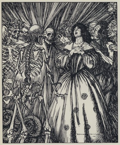 Illustration für A Dream of Fair Women und andere Gedichte von Edmund Joseph after Sullivan