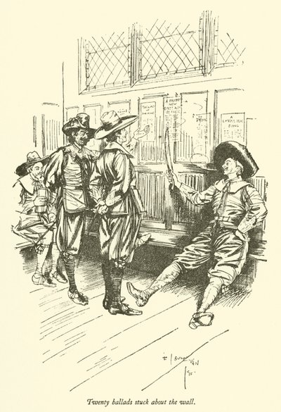 Zwanzig Balladen an der Wand von Edmund Joseph after Sullivan