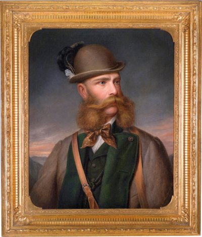 Porträt von Franz Joseph I. von Österreich von Edmund Mahlknecht