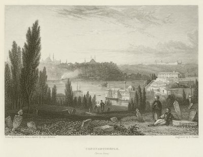 Konstantinopel, von Pera aus von Edmund Thomas Parris