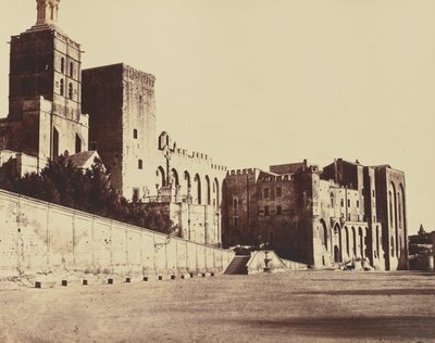 Avignon. Papstpalast von Édouard Baldus