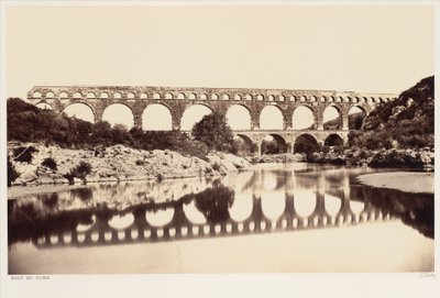 Pont du Gard von Édouard Baldus
